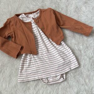 Carter's Tea Party Approved Baby Dress with Matching Cardigan